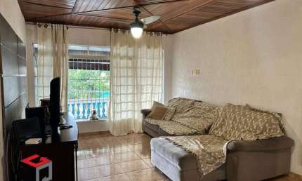Casa à venda: 3 dormitórios, Edícula completa e 1 vaga - Vila Aquilino - Santo André- SP