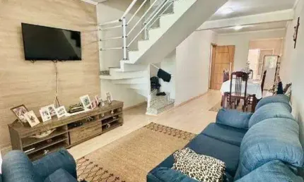 Sobrado à venda 3 quartos 1 suíte 3 vagas bela vista - santo andré - sp
