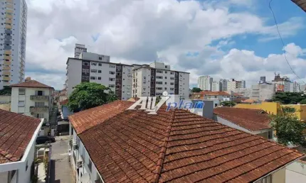 Apartamento com 2 dormitórios à venda, 60 m² por R$ 276.000,00 - Boqueirão - Santos/SP
