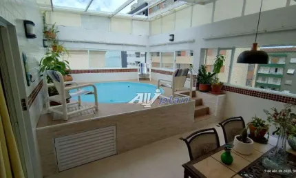 Cobertura com 3 dormitórios à venda, 200 m² por R$ 1.600.000 - Embaré - Santos/SP