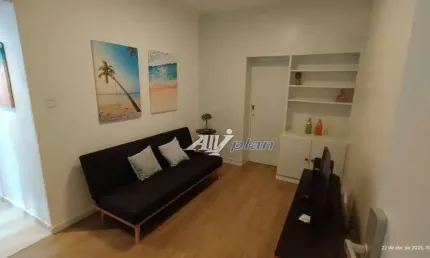 Apartamento com 1 dormitório à venda, 53 m² por R$ 485.000 - Gonzaga - Santos/SP
