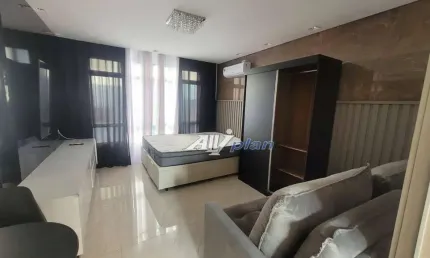 Kitnet com 1 dormitório para alugar por r$ 3.000,00/mês - gonzaga - santos/sp