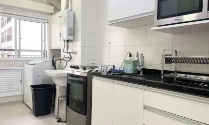 Apartamento para alugar, 64 m² por r$ 5.200/mês - marapé - santos/sp