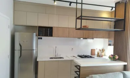 Indaiatuba - Centro : Apartamento na Planta 2 Dormitórios vaga coberta e Lazer