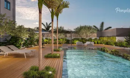 Indaiatuba - Apartamento na Planta 2 Dormitórios 1 Suíte - IZZI Residence