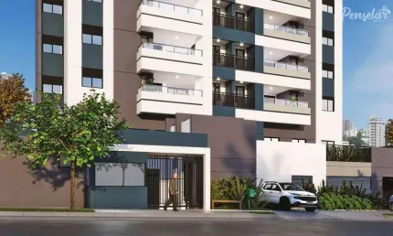 Santo André : Apartamento na Planta 3 Dormitórios Suíte 2 Vagas Varanda Gourmet