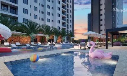 Indaiatuba - Apartamento na Planta 2 Dormitórios Suíte