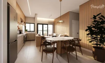 Indaiatuba - Apartamento 2 Suítes, 2 vagas de Garagem - Jardim São Conrado