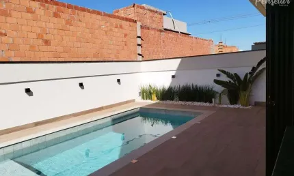 Indaiatuba - sobrado alto padrão a venda em condomínio 4quartos 3 suítes piscina
