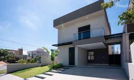 Itupeva - Sobrado novo a venda 3 Suítes Área Gourmet Piscina 4 Vagas: Gran Ville
