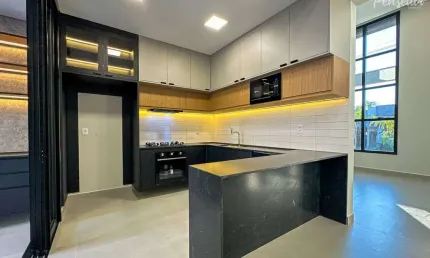 Indaiatuba- Casa nova a venda 3 Dormitórios Suíte Área Gourmet Park Gran Reserva