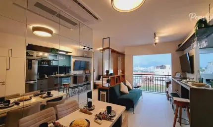 Santo André - Apartamento à venda 2 Dormitórios Suíte Varanda e Vaga - em Obras