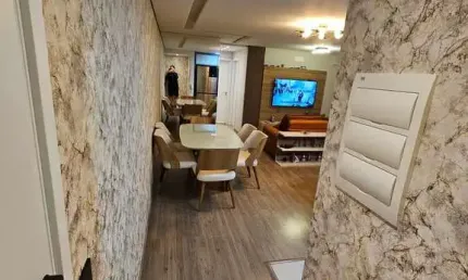 Santo André - Motiró Assunção : Apartamento a venda 73m² 2 Vagas : Mobiliado