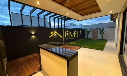 Casa com 3 dorm e área gourmet no cond. terras do vale (caçapava)
