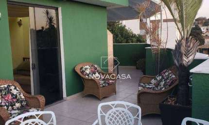 Cobertura com 2 dormitórios à venda, 221 m² por R$ 750.000,00 - Santa Amélia - Belo Horizonte/MG