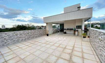 Cobertura com 4 dormitórios à venda, 280 m² por R$ 1.200.000,00 - Itapoã - Belo Horizonte/MG