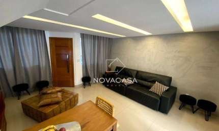 Casa com 3 dormitórios à venda, 86 m² por R$ 640.000,00 - Santa Branca - Belo Horizonte/MG