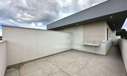 Cobertura com 3 dormitórios à venda, 117 m² por R$ 570.000,00 - Planalto - Belo Horizonte/MG
