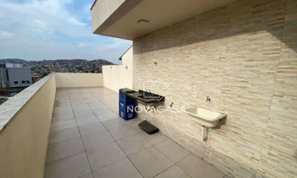 Cobertura com 2 dormitórios à venda, 106 m² por r$ 349.999,00 - candelária - belo horizonte/mg