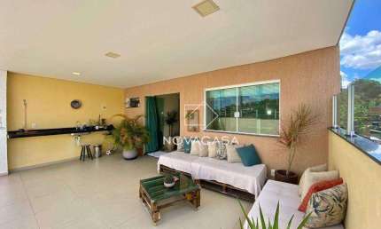 Casa com 3 dormitórios à venda, 215 m² por R$ 460.000,00 - Maria Helena (Justinópolis) - Ribeirão das Neves/MG
