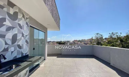 Cobertura com 3 dormitórios à venda, 152 m² por r$ 629.800,00 - santa mônica - belo horizonte/mg