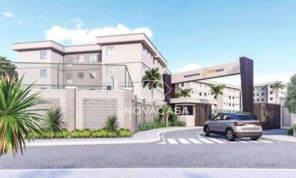 Apartamento Garden com 2 dormitórios à venda, 66 m² por R$ 253.000 - Centro - Lagoa Santa/MG
