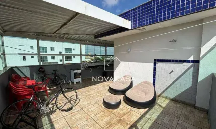 Cobertura com 2 dormitórios à venda, 140 m² por r$ 570.000,00 - heliopolis - belo horizonte/mg