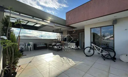 Cobertura à venda, 202 m² por R$ 1.180.000,00 - Planalto - Belo Horizonte/MG