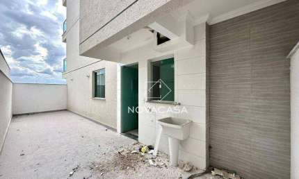 Apartamento Garden com 3 dormitórios à venda, 110 m² por R$ 570.000,00 - Heliópolis - Belo Horizonte/MG