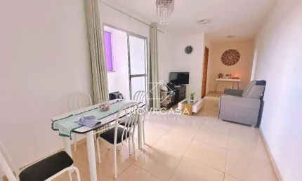 Apartamento com 3 quartos, suíte, varanda e 2 vagas.