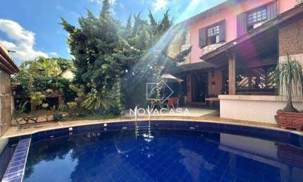 Casa com 4 dormitórios à venda, 570 m² por R$ 2.000.000,00 - Planalto - Belo Horizonte/MG