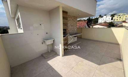 Cobertura com 3 dormitórios à venda, 90 m² por R$ 473.000,00 - Santa Amélia - Belo Horizonte/MG