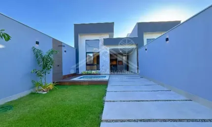 Casa Moderna com piscina a venda em Itaipuaçu Maricá