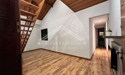 Apartamento Duplex para Venda em Nova Friburgo, Braunes, 3 dormitórios, 1 suíte, 3 banheiros, 1 vaga