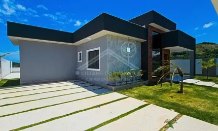 Casa para Venda em Maricá, Cajueiros (Itaipuaçu), 3 dormitórios, 1 suíte, 2 banheiros, 2 vagas