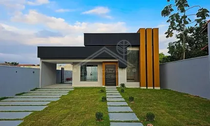 Casa para Venda em Maricá, Jardim Atlântico Central (Itaipuaçu), 3 dormitórios, 1 suíte, 2 banheiros, 6 vagas
