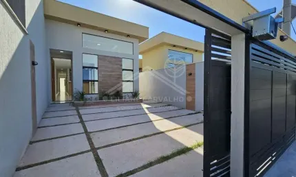 Casa para Venda em Maricá, Jardim Atlântico Central (Itaipuaçu), 3 dormitórios, 1 suíte, 2 banheiros, 2 vagas