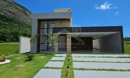 Casa em Condomínio para Venda em Maricá, ALPHAVILLE MARICÁ, 3 dormitórios, 3 suítes, 2 banheiros, 2 vagas