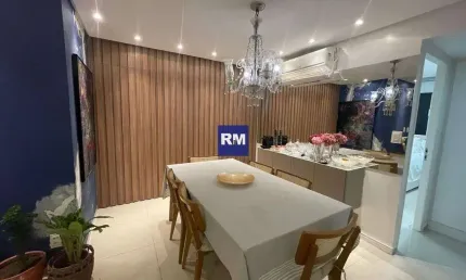 Apartamento mobiliado à venda em casa amarela - 3 quartos
