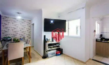 Apartamento com 3 dormitórios à venda, 90 m² por R$ 395.000,00 - Vila Marina - Santo André/SP