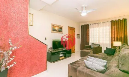Sobrado com 3 dormitórios à venda, 143 m² por r$ 720.000,00 - nova petrópolis - são bernardo do campo/sp