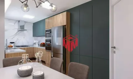 Cobertura nova com 2 dormitórios à venda, 80 m² por r$ 339.000 - vila luzita - santo andré/sp