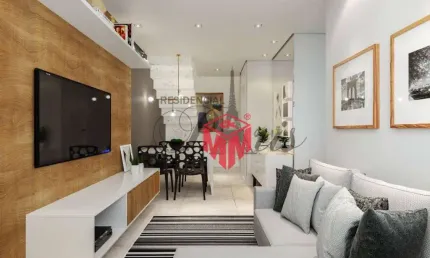 Sobrado com 2 dormitórios à venda, 69 m² por R$ 410.000,00 - Vila Príncipe de Gales - Santo André/SP
