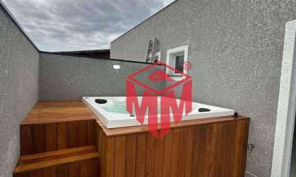 Cobertura com 2 dormitórios à venda, 120 m² por R$ 700.000,00 - Vila Linda - Santo André/SP