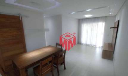 Apartamento com 3 dormitórios para alugar, 88 m² por R$ 4.954,75/mês - Centro - São Bernardo do Campo/SP