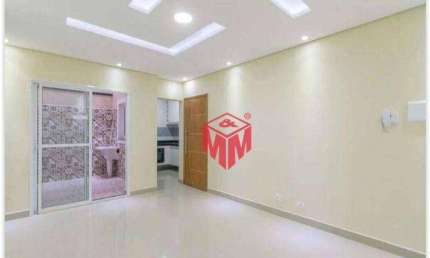 Apartamento com 2 dormitórios à venda, 62 m² por R$ 404.000,00 - Vila Tibiriçá - Santo André/SP