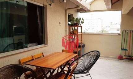 Cobertura com 3 dormitórios à venda, 103 m² por R$ 799.000,00 - Santa Maria - São Caetano do Sul/SP