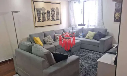 Apartamento com 3 dormitórios à venda, 106 m² por R$ 532.000 - Parque das Nações - Santo André/SP