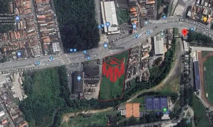 Terreno comercial à venda na Estrada dos Alvarengas, Assunção, São Bernardo do Campo