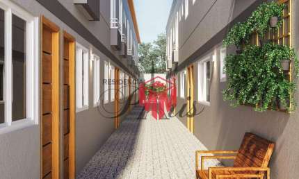 Sobrado com 2 dormitórios à venda, 62 m² por R$ 370.000,01 - Vila Príncipe de Gales - Santo André/SP